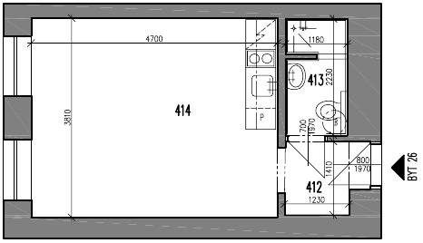 Flat No. 26